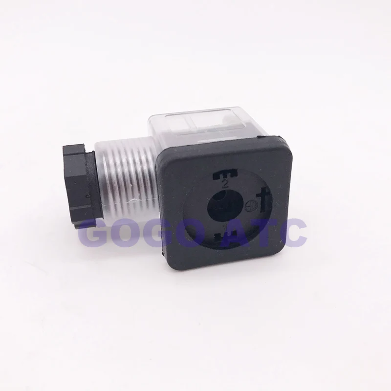 Protect solenoid coil plug box safety for Long-term power supply does not heat , with LED light Junction Box