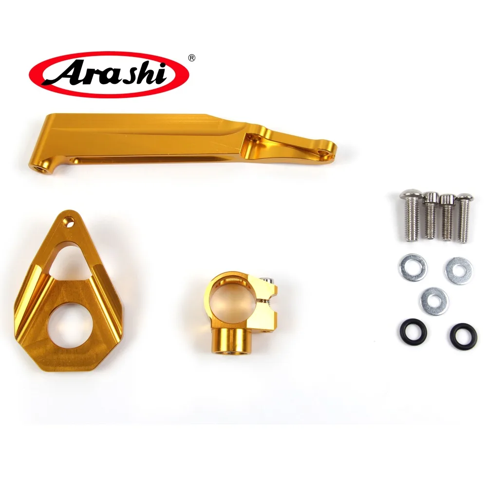 

Arashi Steering Damper Stabilizer Bracket For HONDA CBR600RR 2005 - 2006 CBR600 CBR 600 RR 600RR Motor Part Mount CNC Aluminium