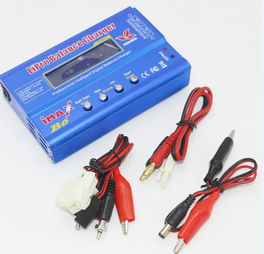 IMAX B6 80W Batterijlader Lipo NiMh Li-ion Ni-Cd Digitale Lipro Balanslader Ontlader Wisselstroom 12V 5A Adapter Voor Rc Auto