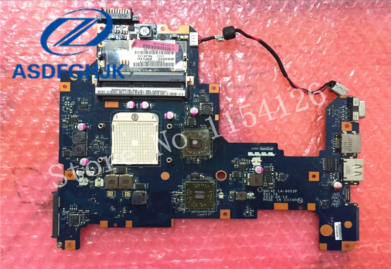 

Laptop Motherboard For Toshiba L670D L675D S1 DDR3 Integrated K000103970 LA-6053P 100% Test Ok