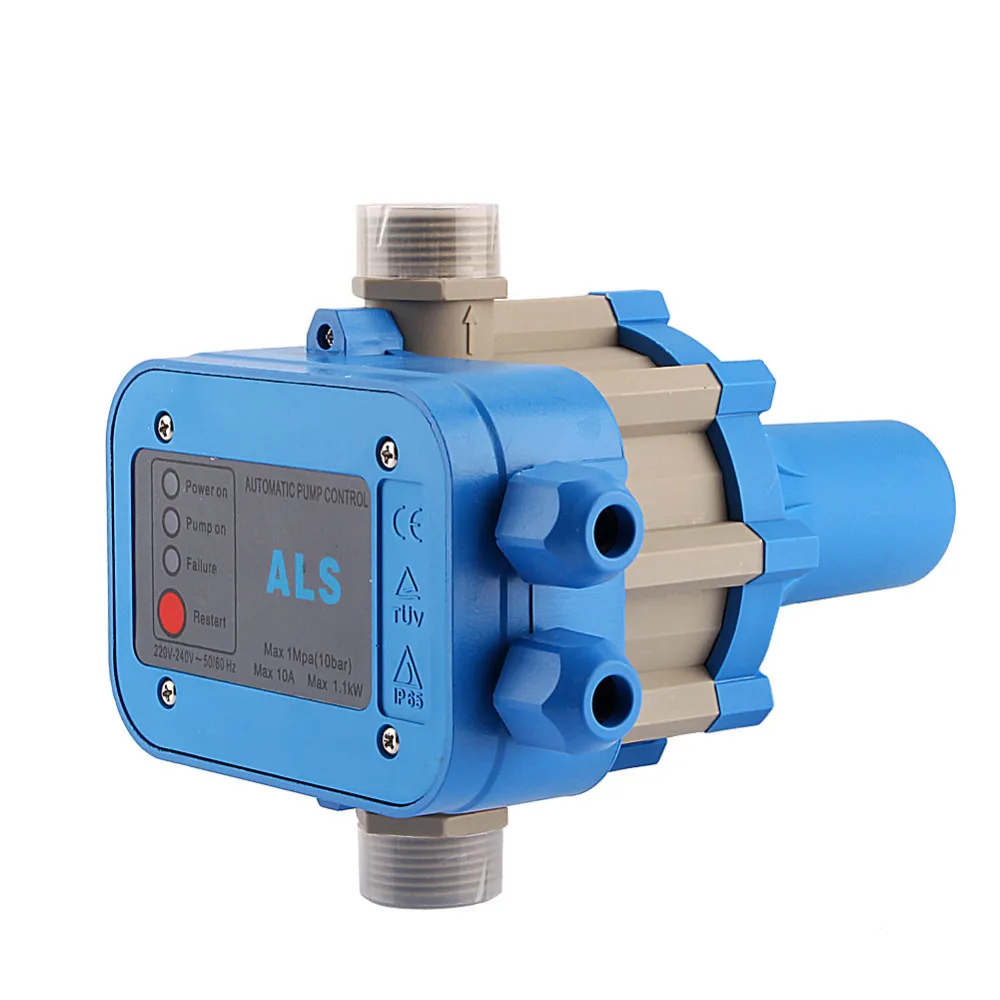 110V Automatic Pump Control Water Pump Pressure Controller Electric Electronic Switch 50/60Hz IP65 10A CE TUV Certificate