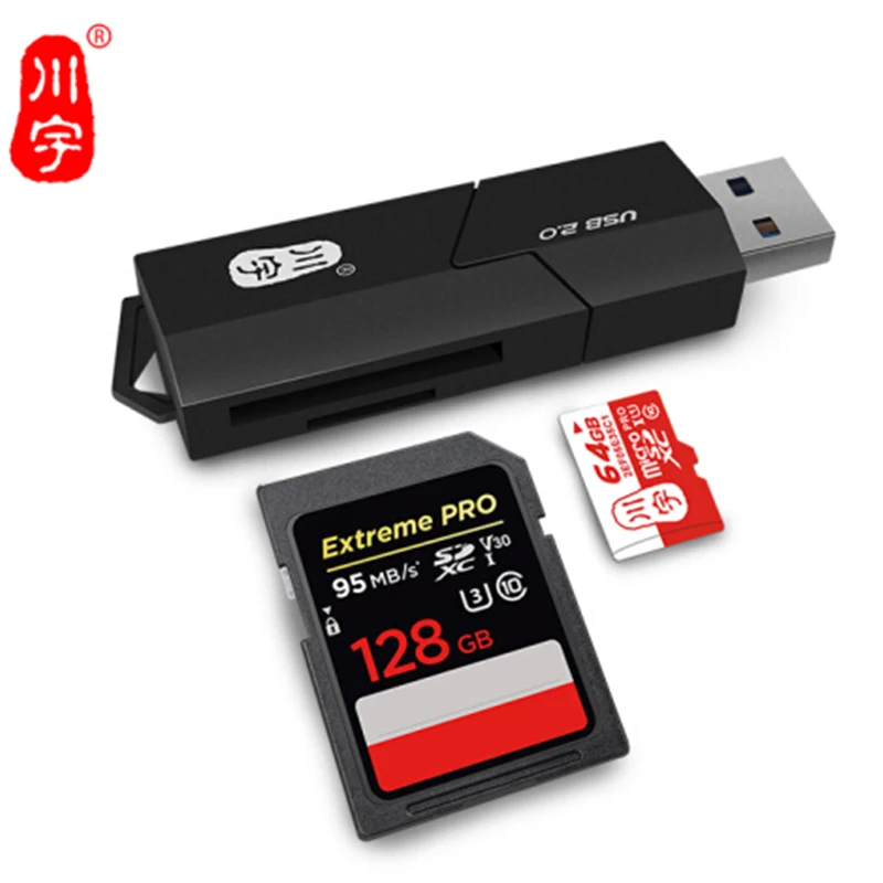 Kawau-قارئ بطاقة الذاكرة الذكية C295 ، USB 2.0 ، SD/Micro SD ، TF OTG ، محول بطاقة الذاكرة لأجهزة الكمبيوتر المحمول ، USB 2.0 من النوع C ، قارئ بطاقة SD