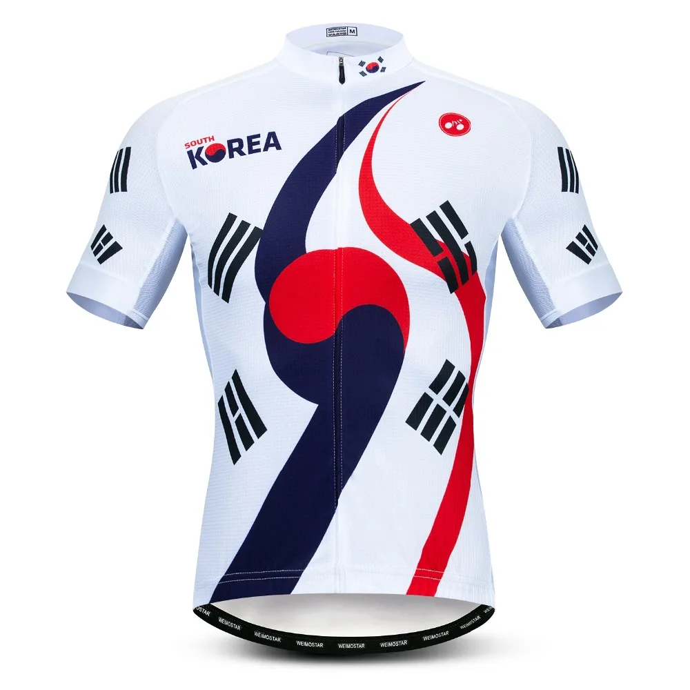 Thailand Malaysia Korea Cycling Jersey Cycling Clothing Summer Short Sleeve MTB Bike Jersey Racing Sport Bicycle Wear Clothes