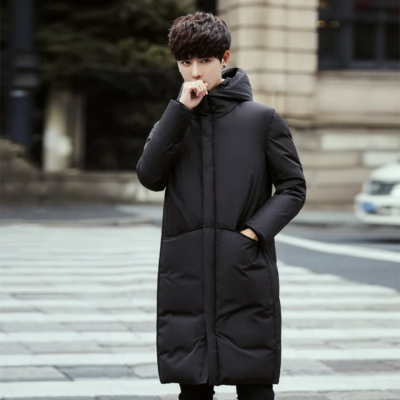 High Quality Parka Men Winter Long Jacket Men Down Padded Jacket Mens Parka Coat Male Fashion Casual Coats Plus Size S-5XL