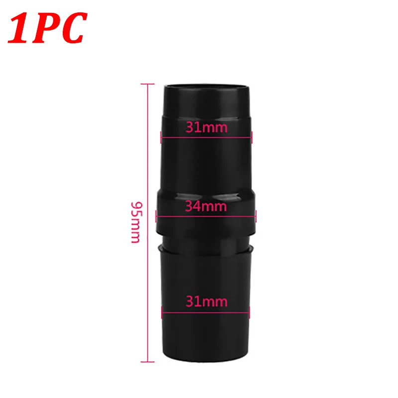 1PC Plastic ABS Converter Adapter Hose For Vacuum Cleaner 32mm #Y05# #C05# Outer Diameter 31mm-34mm Vacuum Spare Parts Accessory