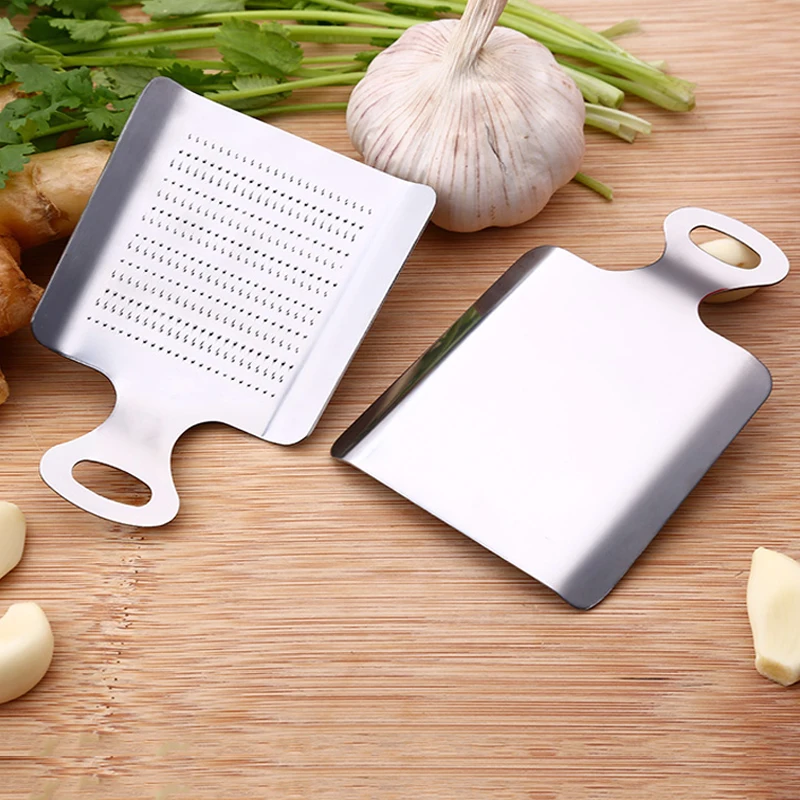 Stainless steel bruised ginger and mashed garlic maker ginger grater ground ginger garlic kitchen gadgets