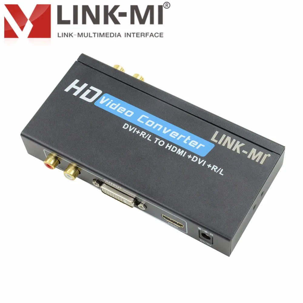 DVI to HDMI/DVI Converter Supports HD Video 1080p With RCA Audio DVI to HDMI Converter DVI HDMI Converter