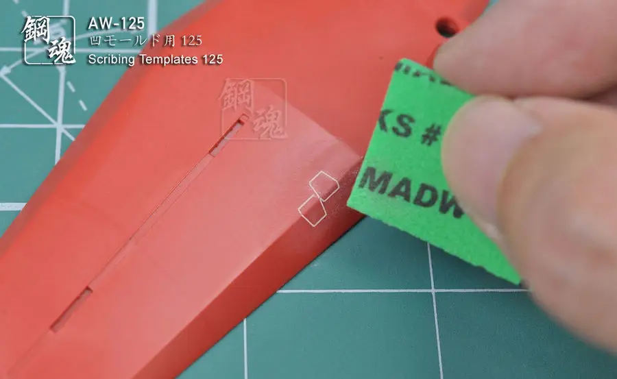 Etching Parts For Militarily Science Fiction Model Scribing Templates AW125 Photo-etched sheets Accept Wholesale