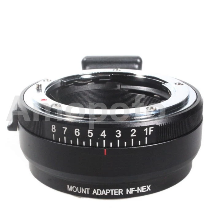 Amopofo NF-NEX Auto focus adapter ,For Nikon AF-S F G Lens Adapter To for Sony E Mount Camera A7 A7R NEX-7 6 5 3 5N