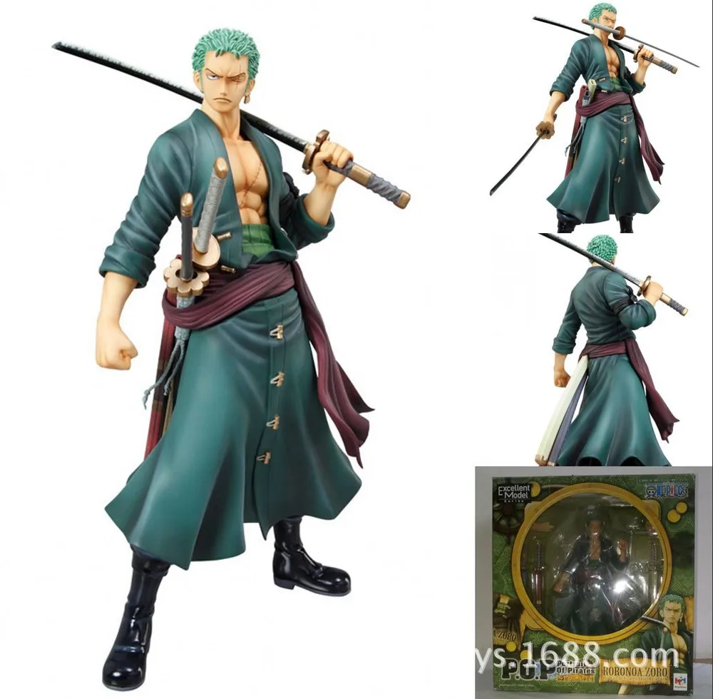 

High quality Japan Anime POP ONE PIECE Figuarts Zero main character in One Piece Zorro / Zoro model ornaments