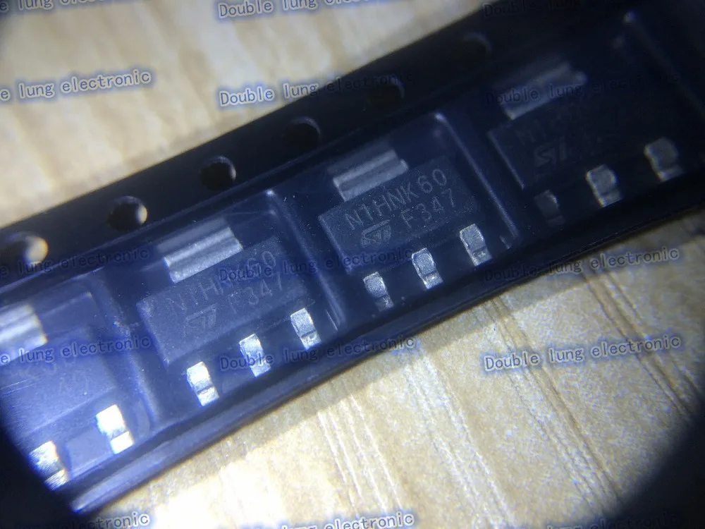 10PCS/LOT STN1HNK60 N1HNK60 SOT223 MOSFET N-CH 600V 400MA