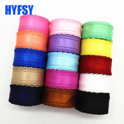 30MM 10 Yards Hollow Lace Edge Ribbon Single Color DIY For Hair Bows Crafts Handmade Accessories Satin Belt Clothing