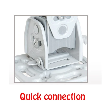 حامل جهاز عرض عالمي عالي الجودة NBT717M ، حامل سقف ، دوار مائل ، حركة كاملة