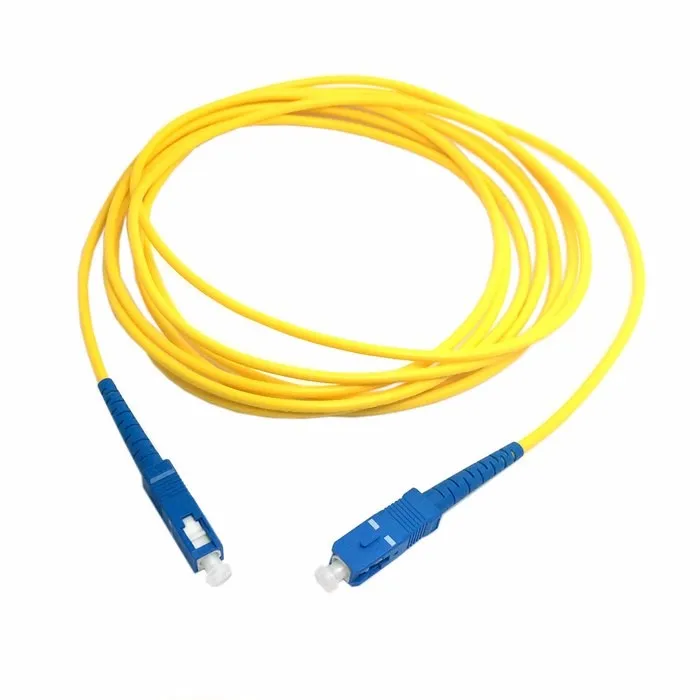 SC/APC-SC/APC-SM 3mm SC TO SC LC FC ST Fiber Optic Jumper Cable Single Mode Extension Patch Cord 1m, 2m, 3m, 5m, 10m 20M 30M