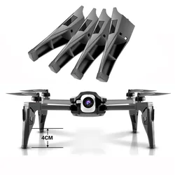 4 sztuk PC wysokość Extender końcówka nogi do statywu dla papuga Anafi 4k HDR kamera dron FPV osłona na kamerę Gimbal zwiększona 4cm wysokość