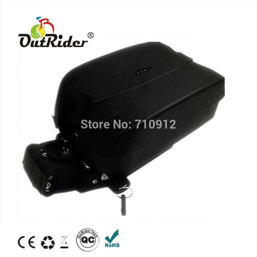 2019 HOT  48V 10Ah  Li-ion Battery for Ebike with 2A charger Frog-shape OR02A1