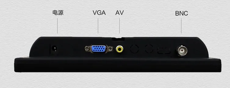 8 بوصة VGA AV BNC HDMI USB الأمن الصناعي LCD رصد HD شاشة الكمبيوتر المحمولة عرض متعددة واجهة خيارات #3