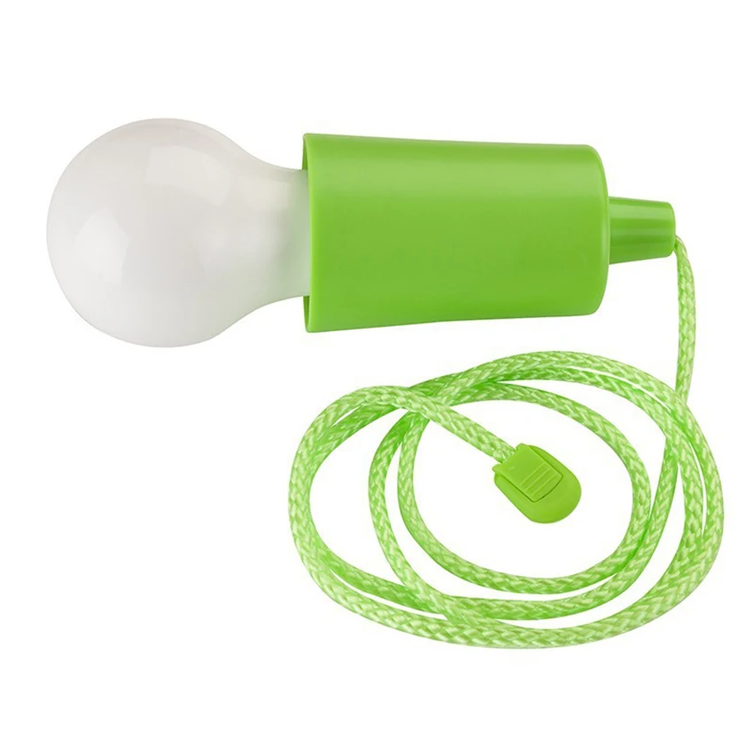 Tragbare Bunte Pull Schnur LED Glühbirne Im Freien Straße Retro Beleuchtung Zelt Camping Garten Hängen Nacht Lichter Notfall Lampe