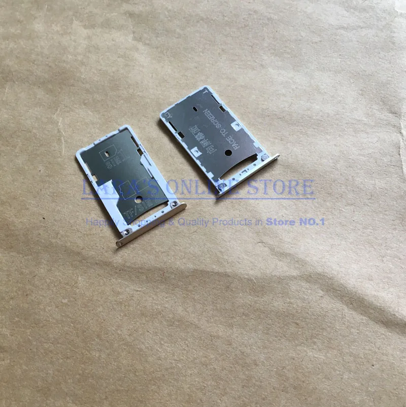 Original For Xiaomi Redmi 3S Dual SIM Holder Sim Tray For Xiaomi Redmi 3 Pro Nano SIM 1/2 Micro TF Card Replacement Parts