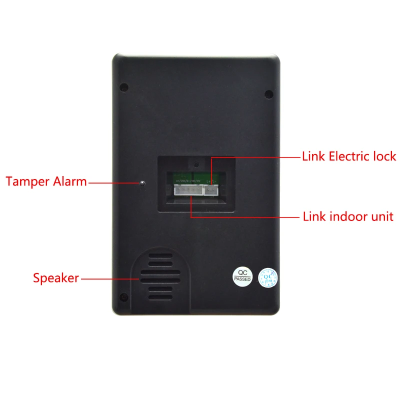 Vigtech Video Door Phone Intercom System waterproof Outdoor Camera /CMOS IR Night Vision For home/apartment Free Shipping