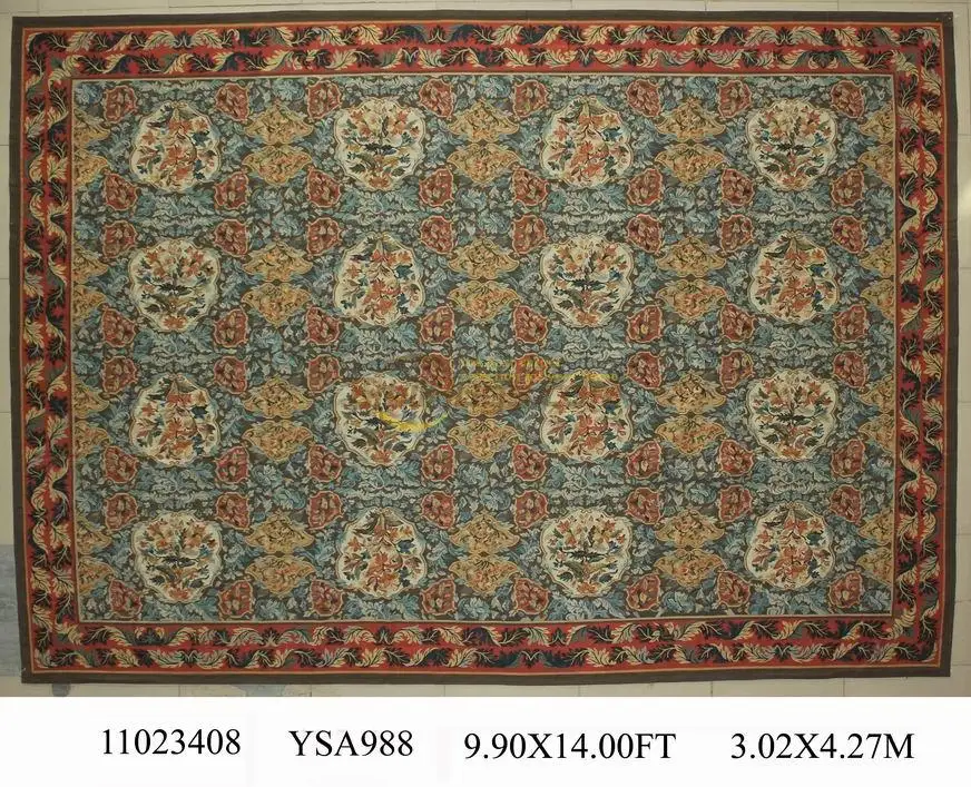 

Magnificent Carpet Antique French Style Aubusson Carpet Handmade New Listing Wool Knitting Carpets