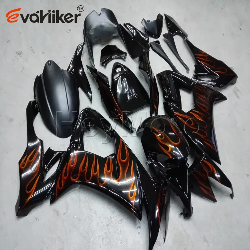 motorcycle fairing for ZX10R 2008 2009 2010 black ZX-10R 08 09 10 ABS Plastic bodywork