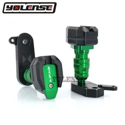 Motorcycle Falling Protection Frame Slider Fairing Guard Crash Pad Protector For ZX-6R ZX6R ZX 6R 2009-2012 2010 2011