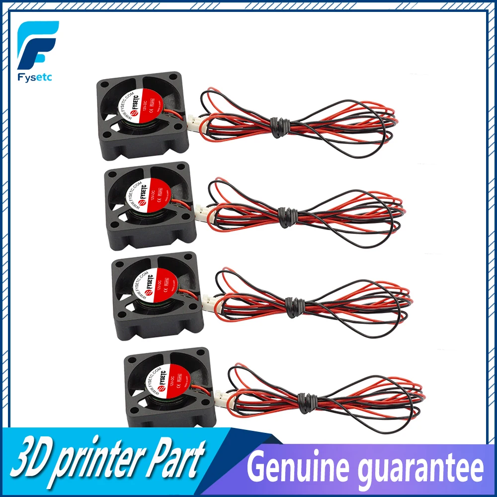 4pcs/lot  Mini 12V 3010 30MM 30 x 30 x 10MM 12V 2Pin DC Cooler Small Cooling Fan 3010 12v For 3D Print Parts