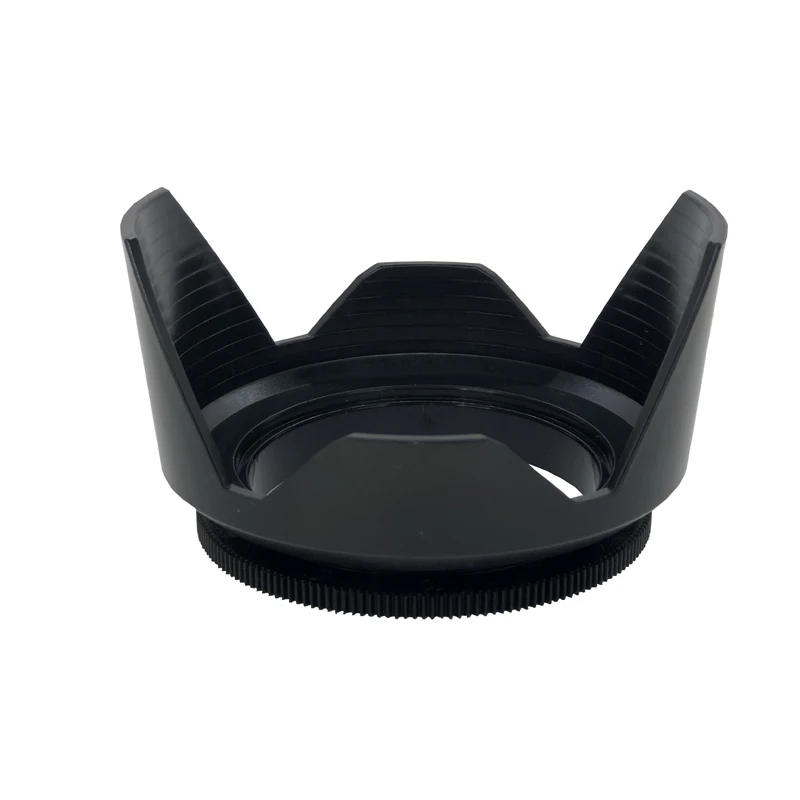DC-SN 49 52 55 58 62 67 72 77mm Camera Lens Hood Bloemvorm Lotus Type Schroef Mount Voor canon nikon Sony SLR camera lens