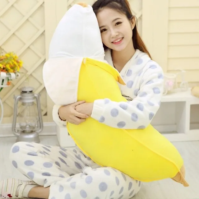 big Banana pillow simulation banana toy lovely special creative valentine's day present about 100cm