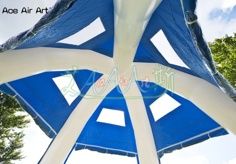 Bespoke Taller Inflatable Spider เต็นท์ 8 M Car Shelter,PARTY Dome Marquee สําหรับความบันเทิงและนิทรรศการขาย