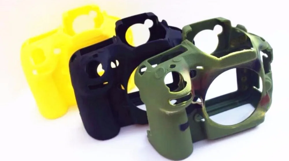 New Soft Silicone Case Protective Rubber Bag for Nikon D610 D600 Cover Camera case
