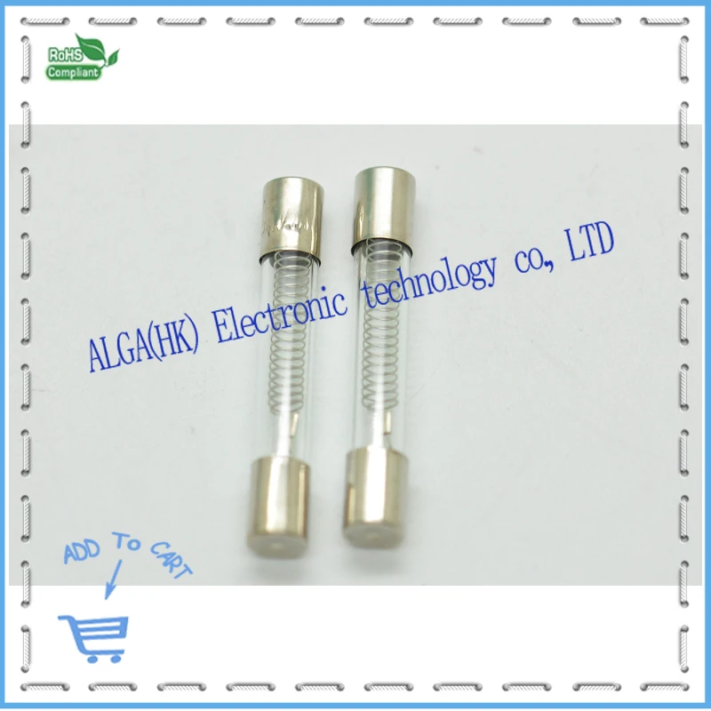 1A 1000mA 5KV 6x40mm High Voltage microwave tube dedicated glass fuse and Free shipping.