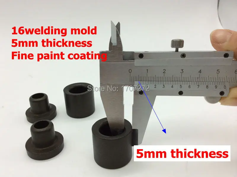 

welding parts, die head, 16mm thick Welding Mold, PPR,PE,PB Water Pipe hotmelt butt welding