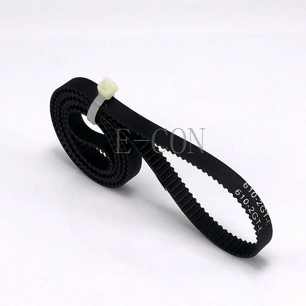 

10pcs/lot 610-GT2 Loop Timing Belt Width 6mm GT2 Belt Rubber Fiberglass Inner Length 610mm 305 Teeth for GT2 Timing Pulley