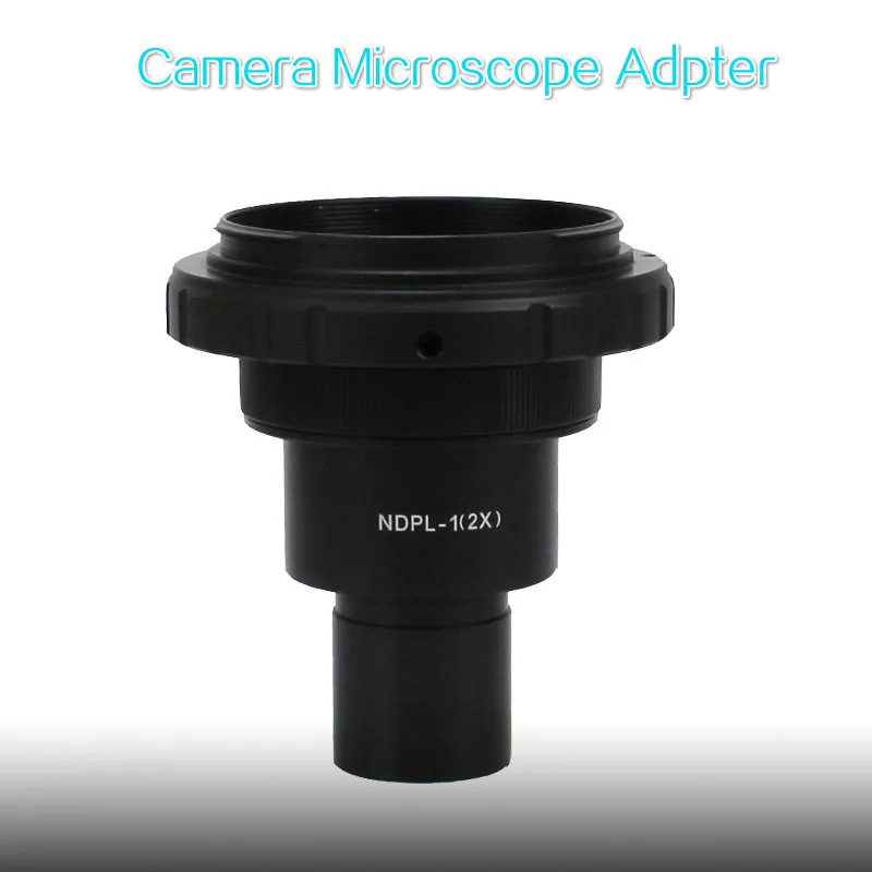Adjustable 3 Color Scientific Microscope Interface 2x NI-KON Canon CAMERA LENS ADAPTER for microscope 23.2mm 30mm Mounting Size