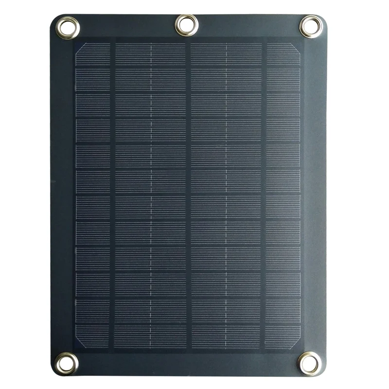 5W 6W 3mm PET Portable Monocrystalline Solar Panels Charger 5V USB for Backpack/Mobile/Computer/Charging Board