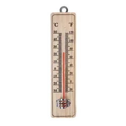 Wall Hang Thermometer Indoor Outdoor Garden House Garage Office Room Hung Logger