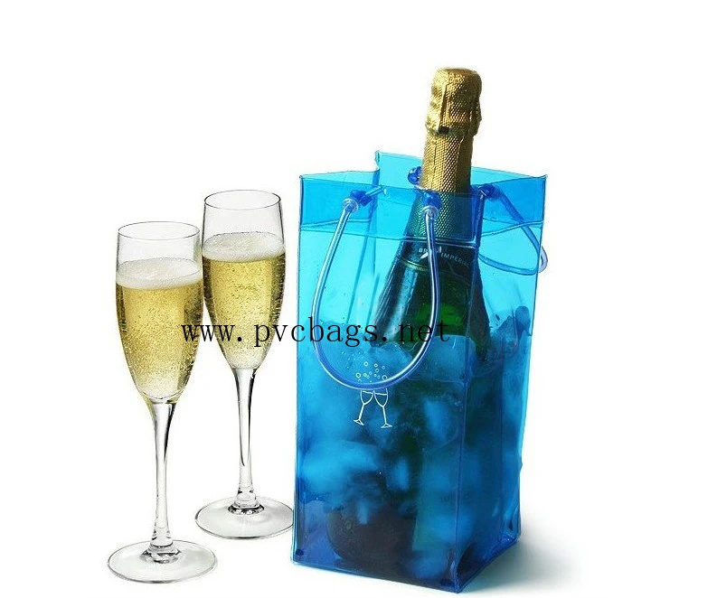 Bar Wine Red Wine Bag And Holder Birthday Gift Bag For Red Wine Party Plastic Holder For Wine And Rend Wind Pvc Plastic Liquor