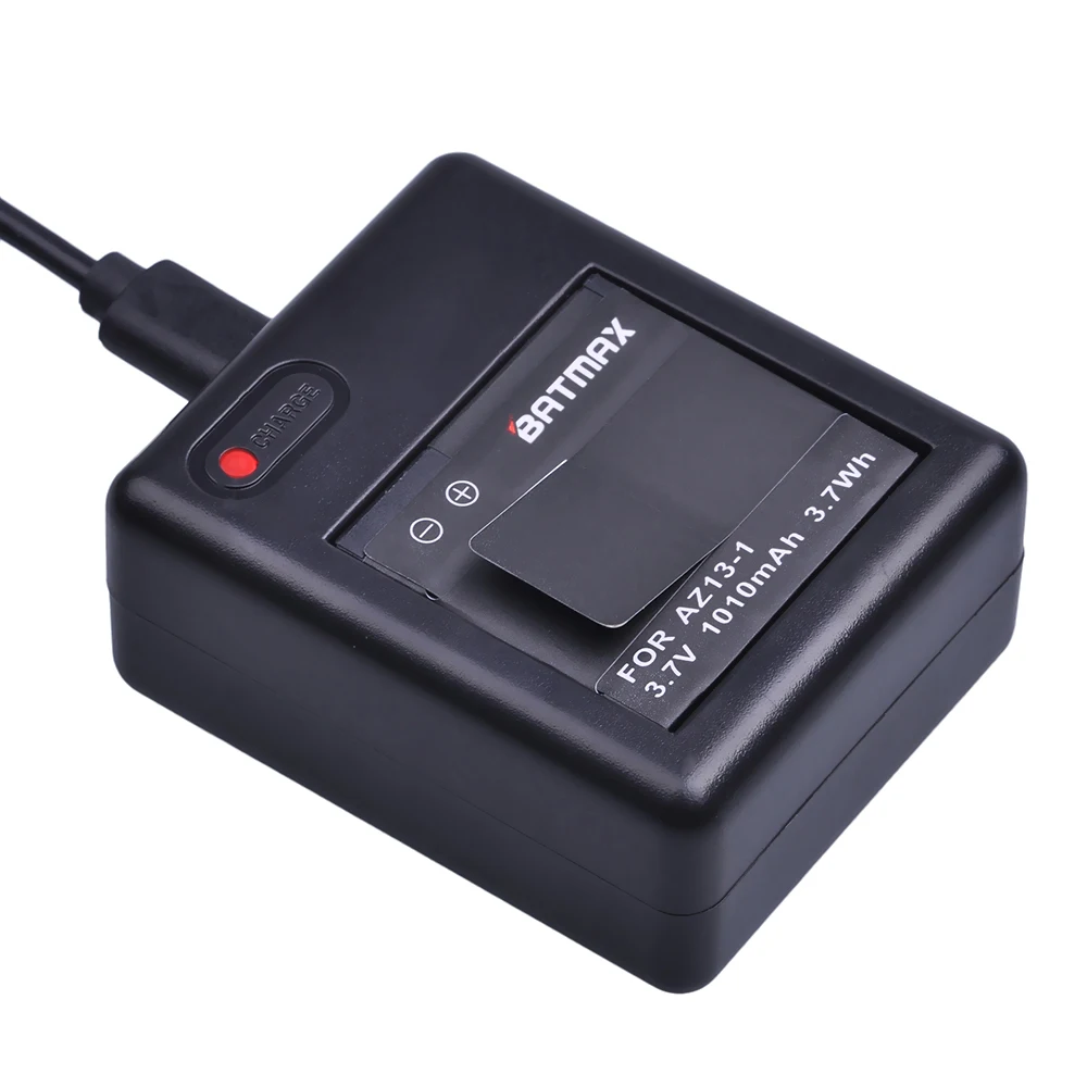 2Pcs 1010MAh Original Xiaoyi แบตเตอรี่ AZ13-1แบตเตอรี่ + USB Dual Charger สำหรับกล้อง Xiaomi Yi Action Xiaomi yi อุปกรณ์เสริม