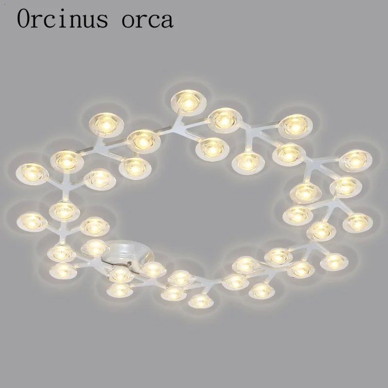 Nordic simplicity modern star ceiling light creative home LED ceiling lamp living room warm and romantic room bedroom lamps