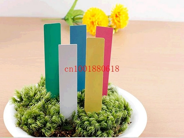 5000pcs/lot Fedex DHL Shipping Free PVC Plant Tag Plant Label Gardening Label Flowers labels Size 10x2cm