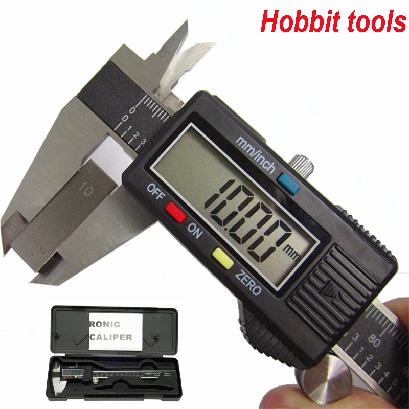 0-150mm 6inch digital caliper stainless steel electronic vernier caliper micrometer carbon fiber caliper thickness gauge ruler