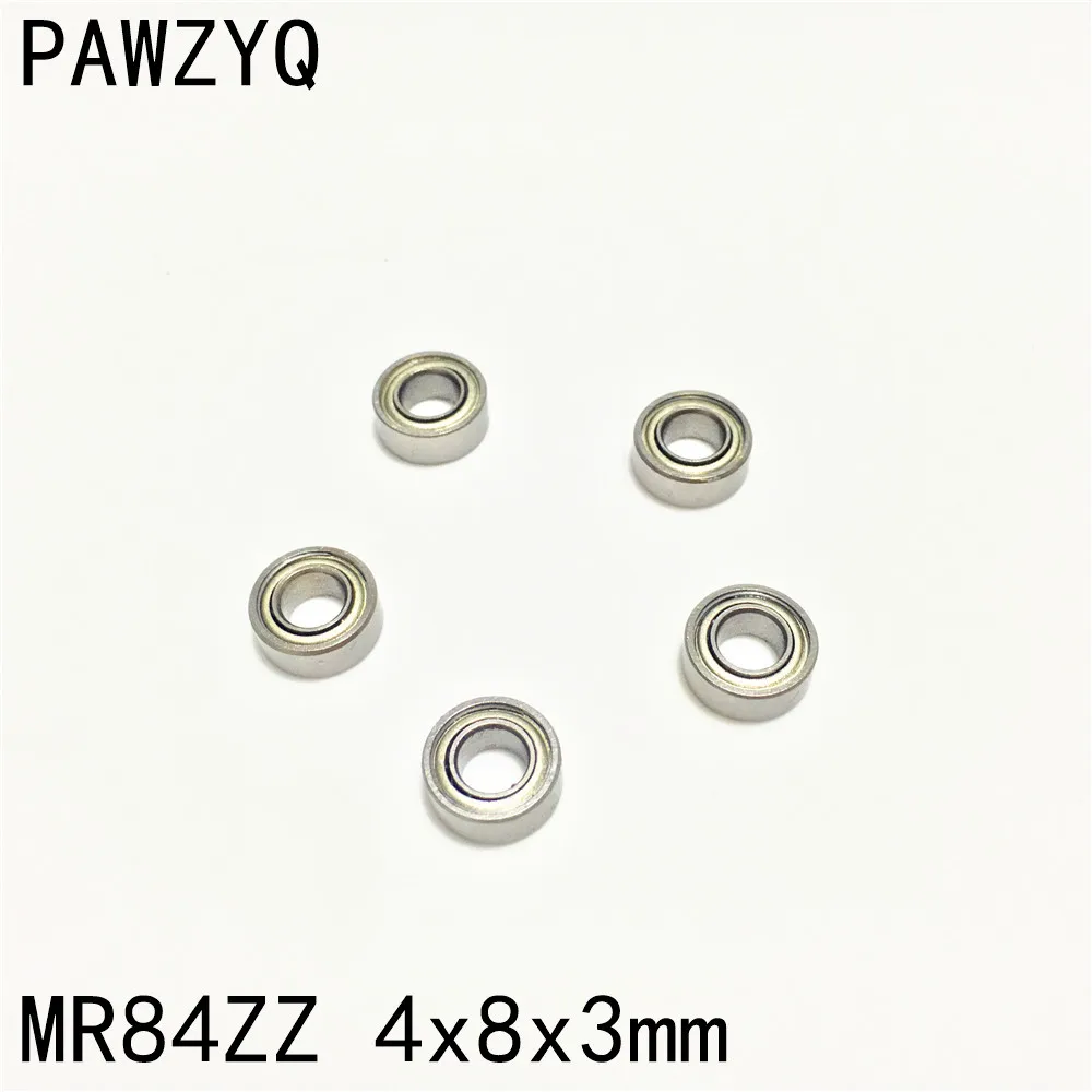 

100pcs MR84ZZ MR84 2Z 4x8x3mm Deep Groove Ball Bearing Metal Shielded Miniature Bearings