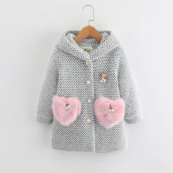 Girl's thick comfortable lovely coat 2