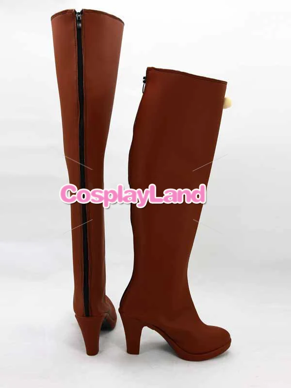 Kagerou Project Momo Kisaragi Hight Heel Cosplay Boots Shoes Anime Party Cosplay Boots Custom Made for Adult Women Shoes