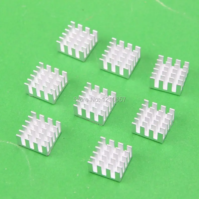 160 pieces lot Silver Computer Ram Memory Cooling Heatsink Aluminum Heat sinks X360 DDR IC VGA 15 x 15 x 8mm