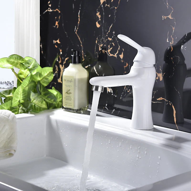 

Vidric brushed/paint 304 Stainless steel single handle basin faucet toilet wash basin faucet ceramic basin tap torneira