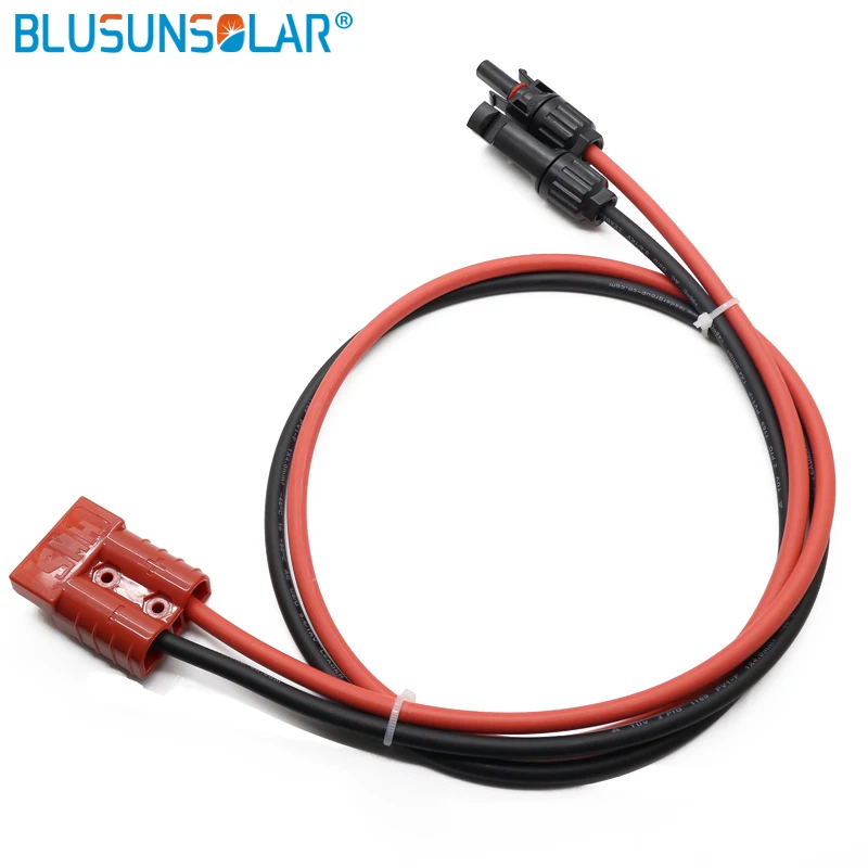 

SB50 Battery Plug 50A 600V 1M - 10M 4mmsq Extend cable solar cable Connect 1 Pair Connector Adapter for Folding Solar Panel