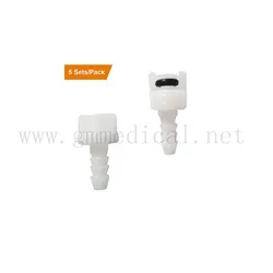 Quick Connect Male and Female Connectors, NIBP Cuff Air Hose Connector (5 Sets/Package)
